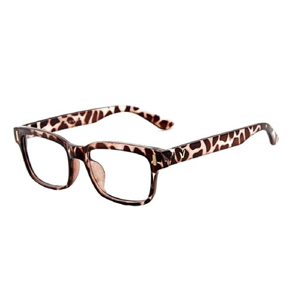 Fashion V-Shaped Box Eye Glasses