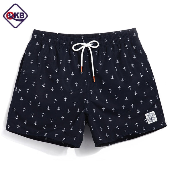 QIKERBONG Men Beach Shorts Board Trunks Shorts