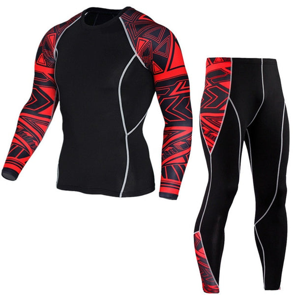 Men's Compression Run jogging Suits Clothes