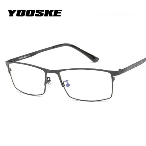 YOOSKE Blue Light Filter Glasses Frame Men Computer Gaming Goggles