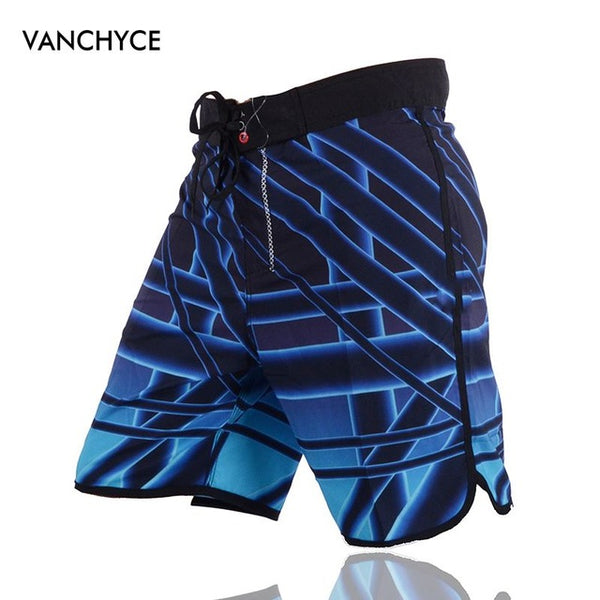 VANCHYCE  Swimwear Men Beach Shorts Men Bermuda Short