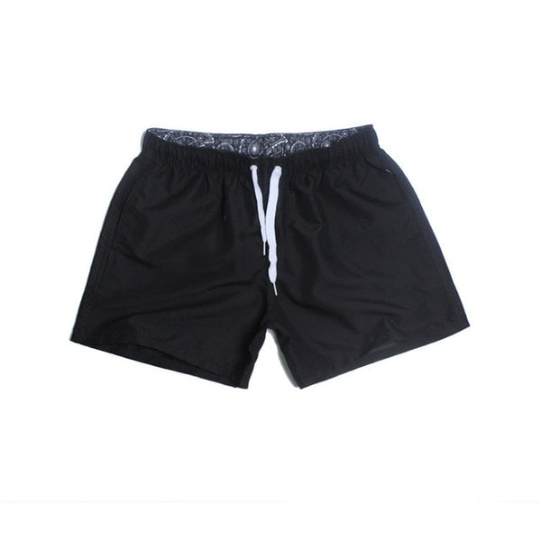 Summer Board shorts men casual solid Mid Beach