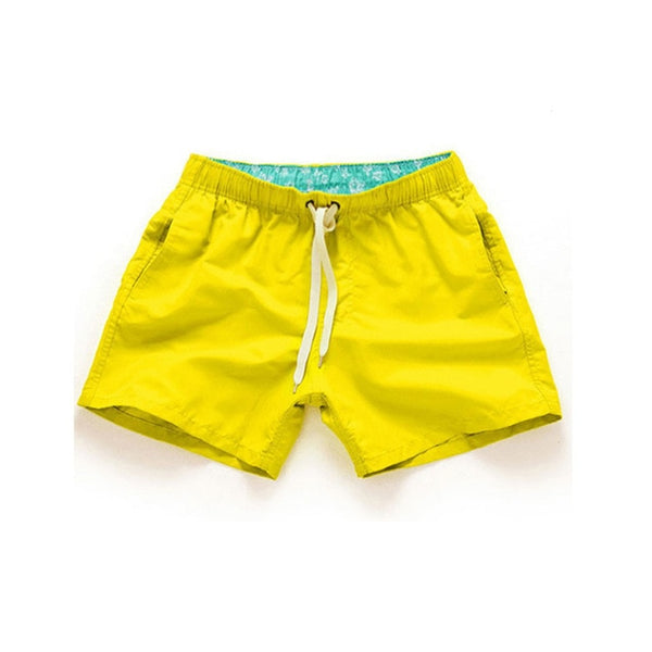 Summer Board shorts men casual solid Mid Beach