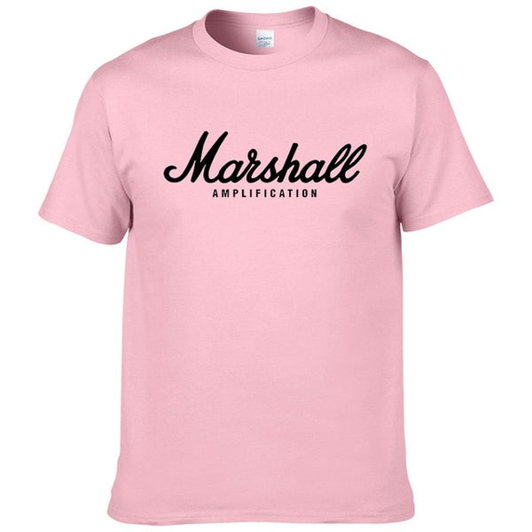 2017 hot sale summer 100% cotton Marshall t shirt men