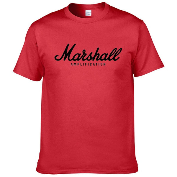 2017 hot sale summer 100% cotton Marshall t shirt men