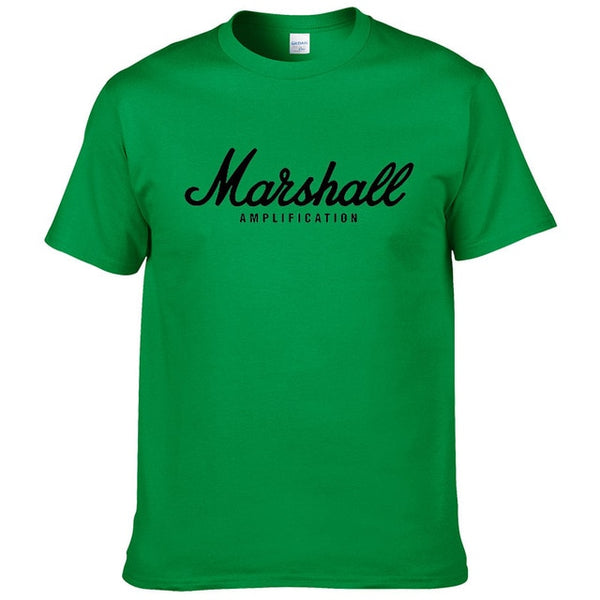 2017 hot sale summer 100% cotton Marshall t shirt men