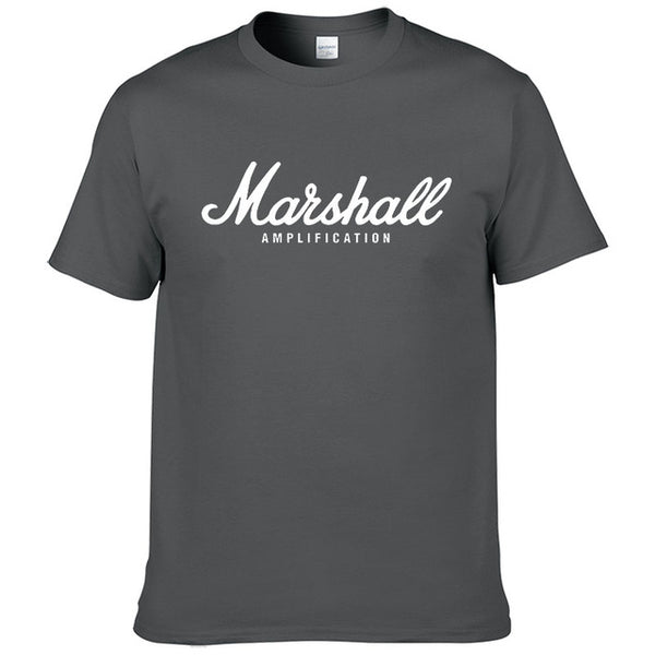 2017 hot sale summer 100% cotton Marshall t shirt men