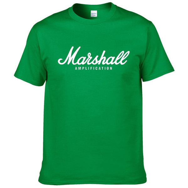 2017 hot sale summer 100% cotton Marshall t shirt men