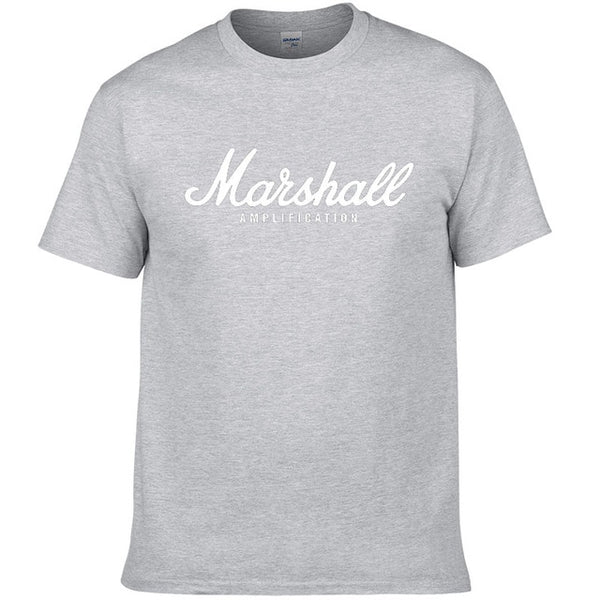 2017 hot sale summer 100% cotton Marshall t shirt men