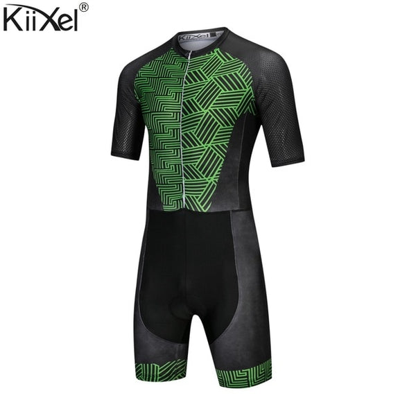 Men's Pro Super Speedsuit Cycling Skinsuit Men's Triathlon Sports Clothing