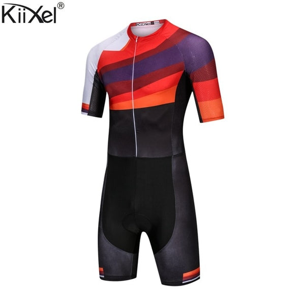 Men's Pro Super Speedsuit Cycling Skinsuit Men's Triathlon Sports Clothing