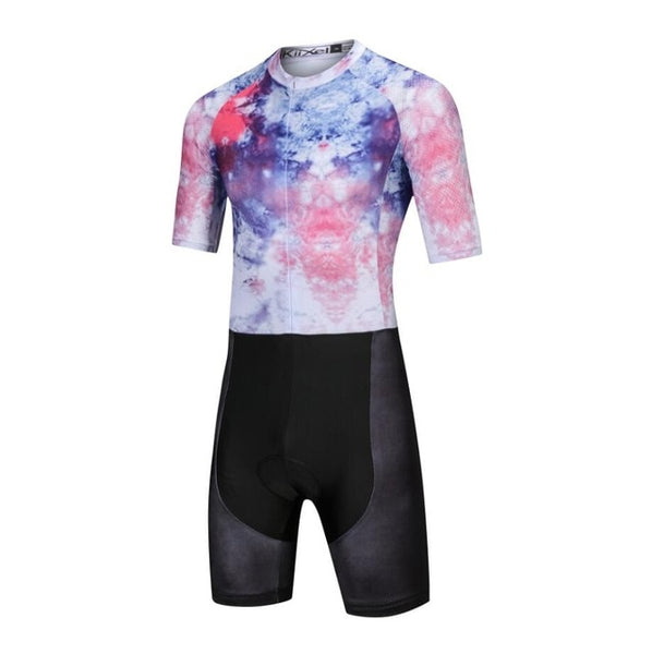 Men's Pro Super Speedsuit Cycling Skinsuit Men's Triathlon Sports Clothing