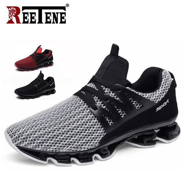 REETENE Summer Men Sneakers Fashion Spring Outdoor Shoes