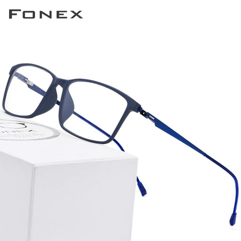 TR90 Titanium Alloy Glasses Frame Men Myopia Eye Glass