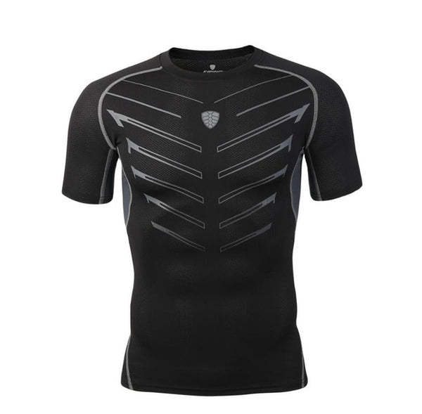 High Quality Compression Men's Sport Suits Quick Dry Running sets Clothes