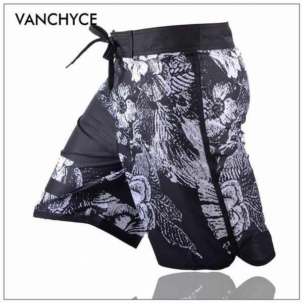 VANCHYCE  Swimwear Men Beach Shorts Men Bermuda Short