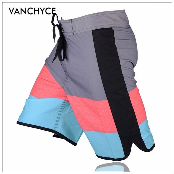 VANCHYCE  Swimwear Men Beach Shorts Men Bermuda Short