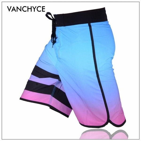 VANCHYCE  Swimwear Men Beach Shorts Men Bermuda Short