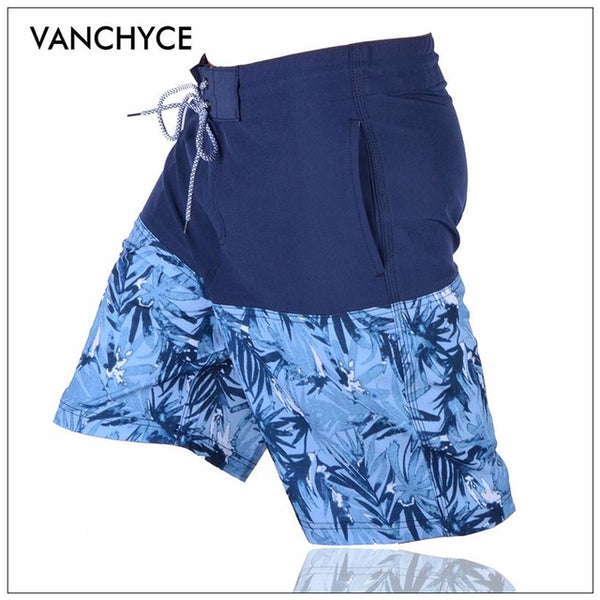 VANCHYCE  Swimwear Men Beach Shorts Men Bermuda Short