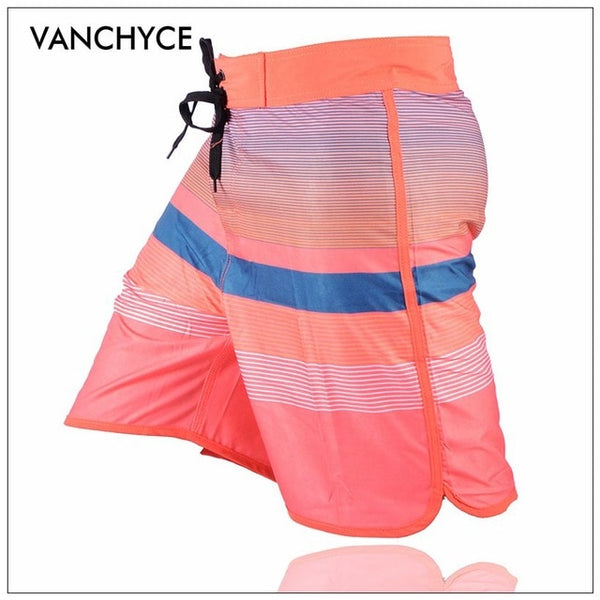 VANCHYCE  Swimwear Men Beach Shorts Men Bermuda Short