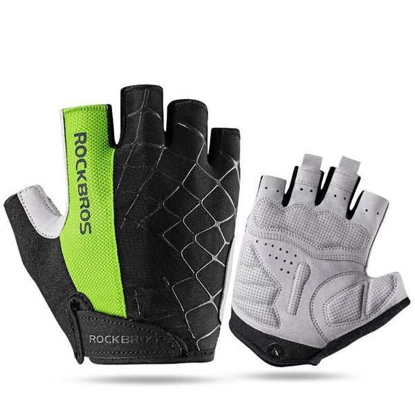 ROCKBROS Cycling Bike Half Finger Gloves Shockproof