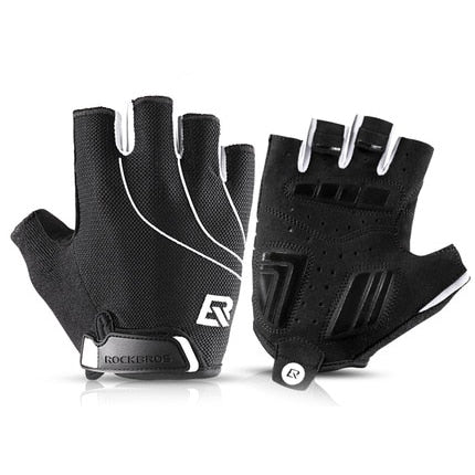ROCKBROS Cycling Bike Half Finger Gloves Shockproof