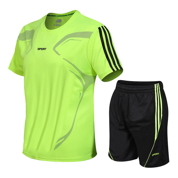 New Brand Men's Running Sets Youth Sports Basketball Kit Clothing