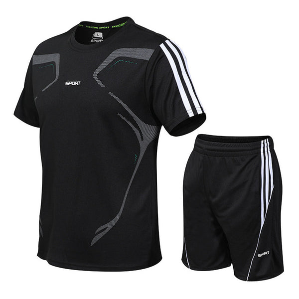 New Brand Men's Running Sets Youth Sports Basketball Kit Clothing