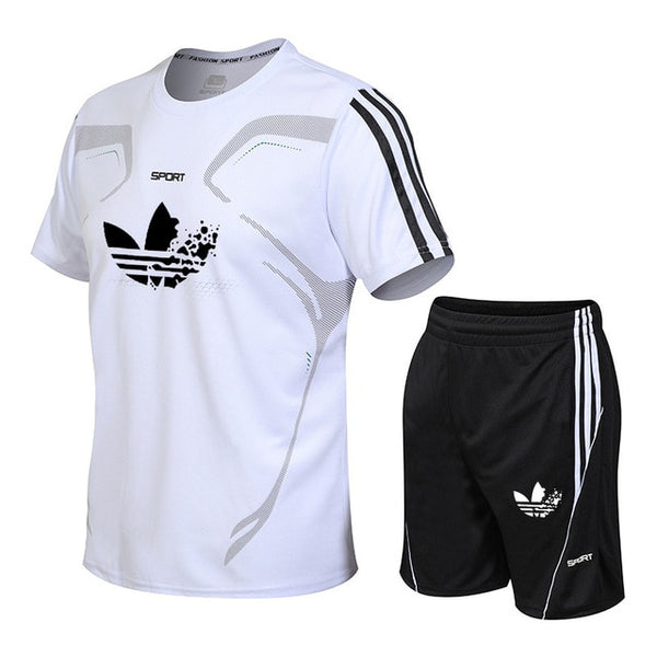 New Brand Men's Running Sets Youth Sports Basketball Kit Clothing