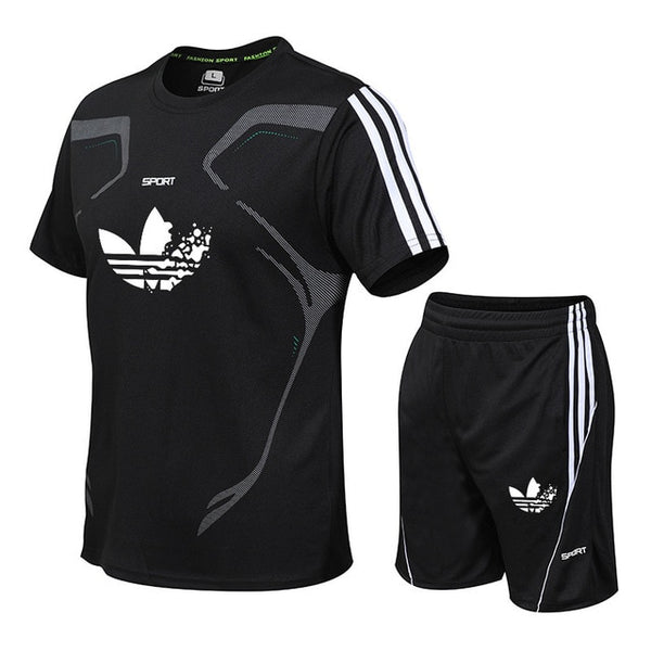 New Brand Men's Running Sets Youth Sports Basketball Kit Clothing