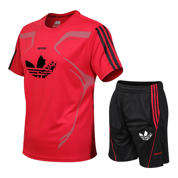 New Brand Men's Running Sets Youth Sports Basketball Kit Clothing