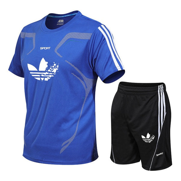 New Brand Men's Running Sets Youth Sports Basketball Kit Clothing