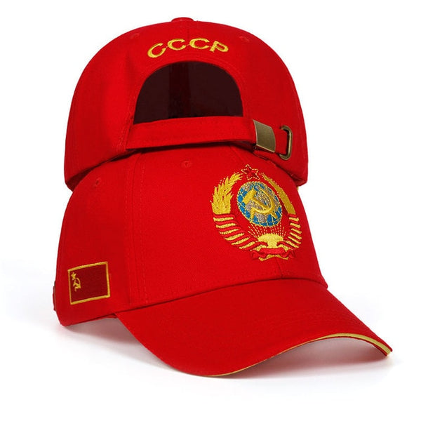 2019 high quality CCCP national emblem Embroidered Baseball Cap